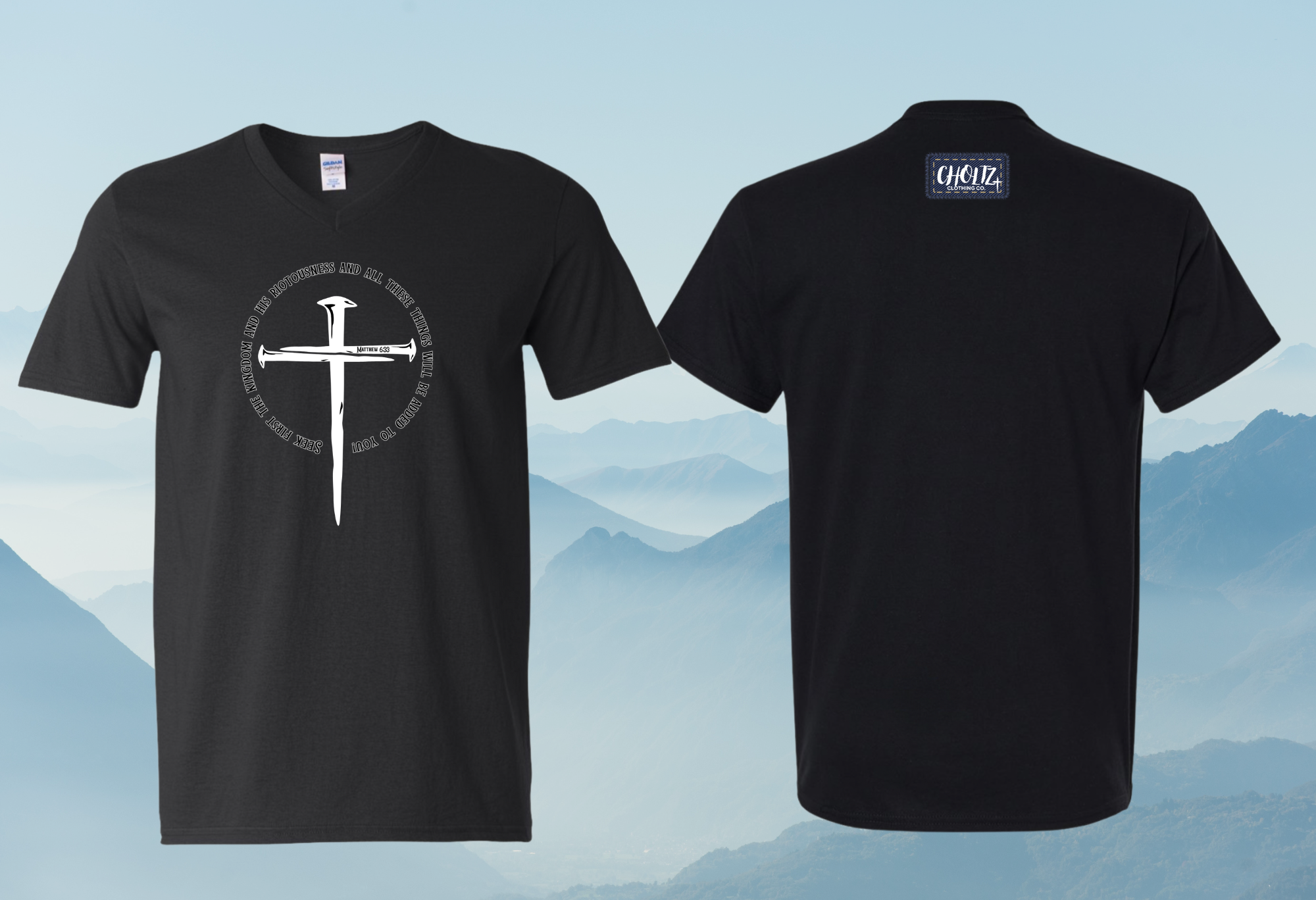 Matthew 6:33 (V-Neck)