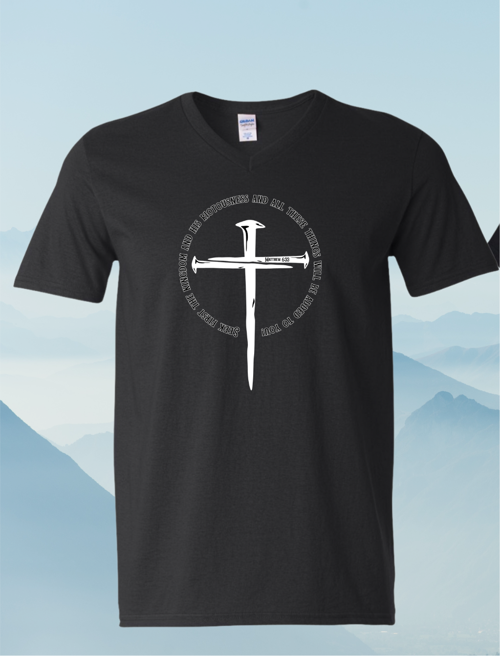 Matthew 6:33 (V-Neck)