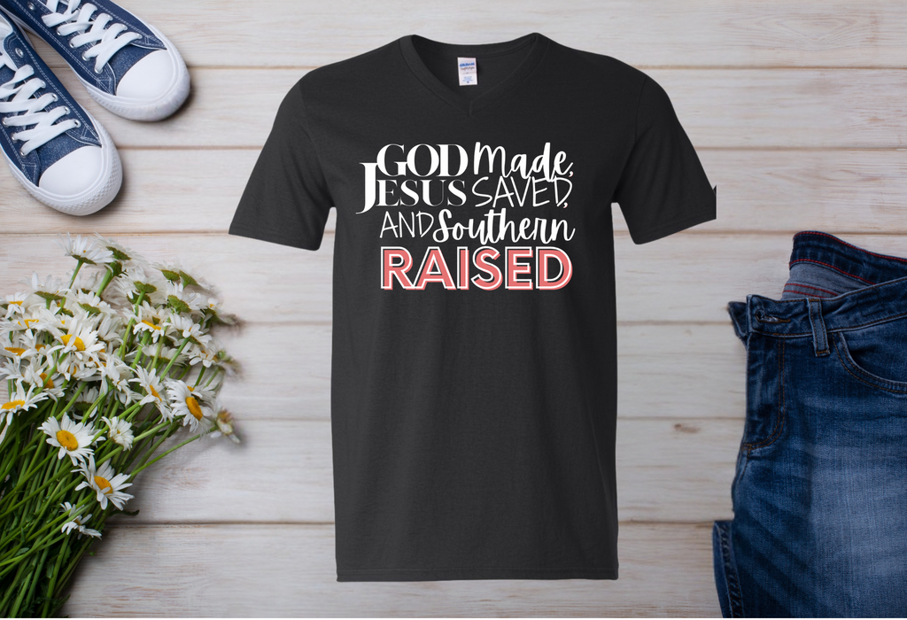 Made Saved Raised (V-Neck)